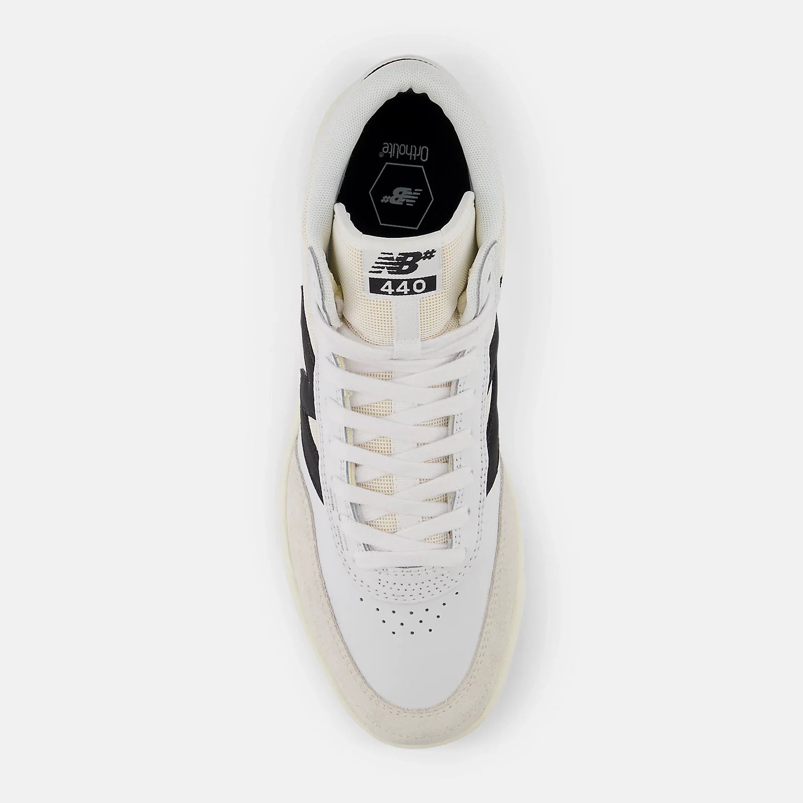 New Balance Shoes Numeric 440 High V2 - White/Black - Bow Shock Marketplace