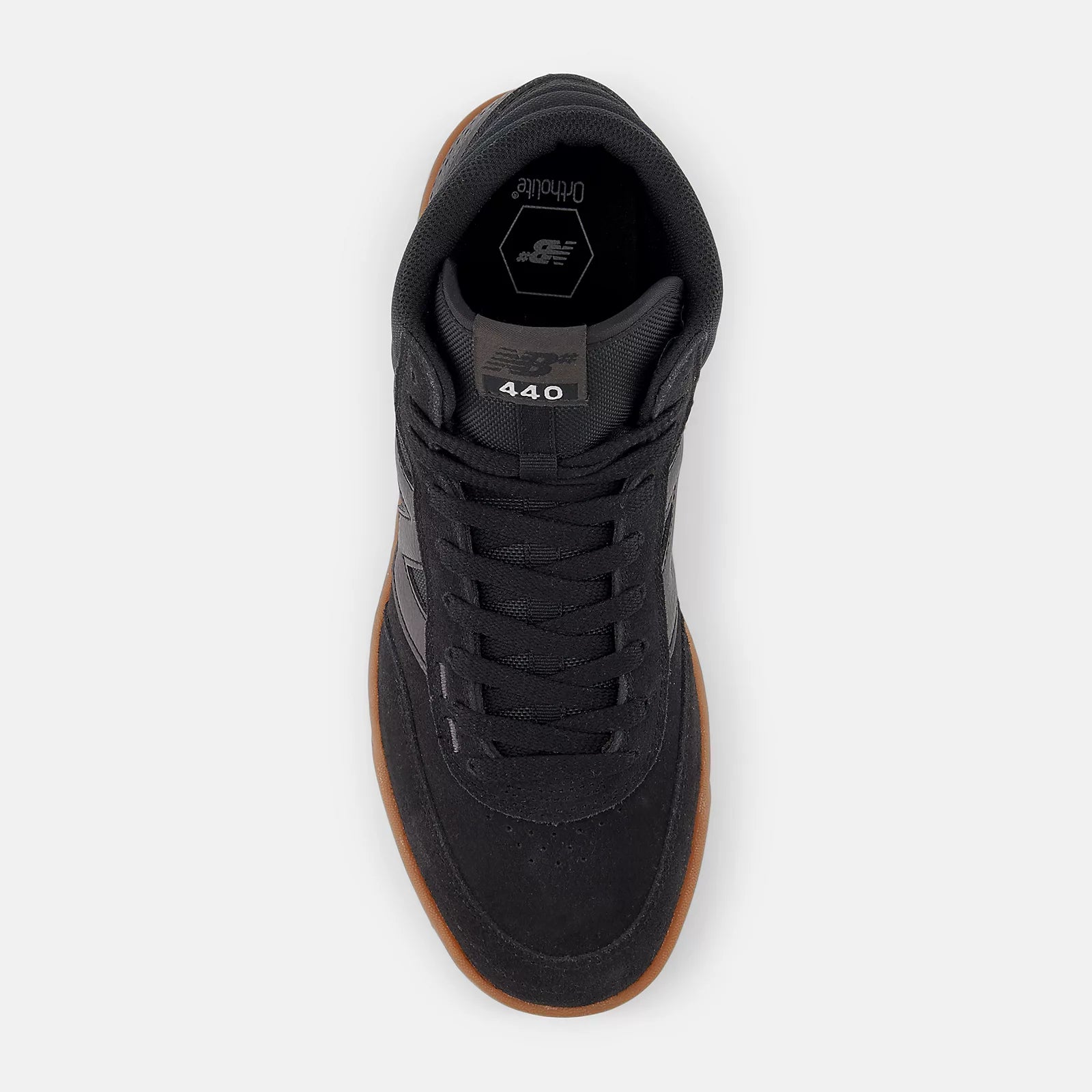 New Balance Shoes Numeric 440 High V2 - Black/Gum - Bow Shock Marketplace