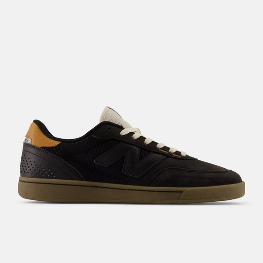 New Balance Numeric 440 V2 Black / Orange / Gum Shoes (NM440JS2)