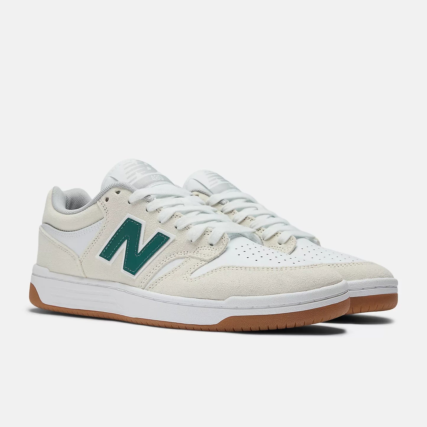 New Balance Shoes Numeric 480 - Sea Salt/Vintage Teal - Bow Shock Marketplace