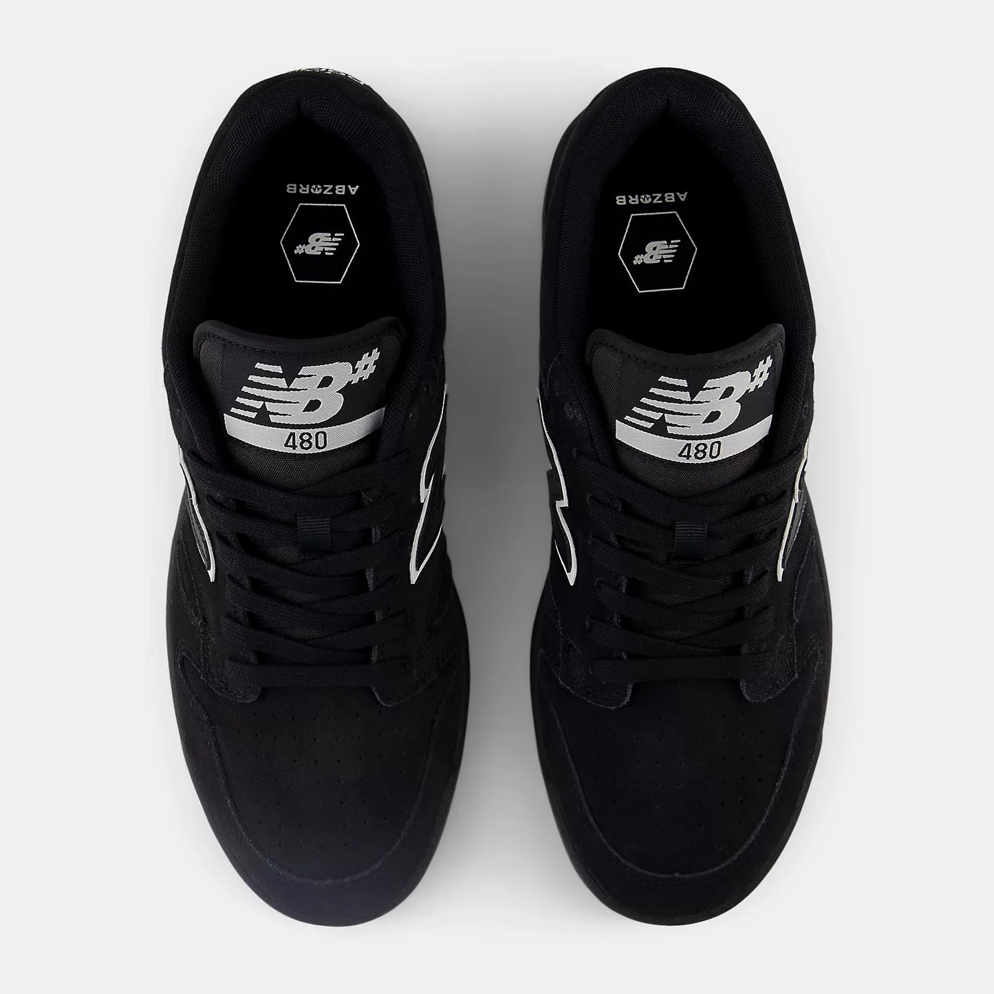 New Balance Shoes Numeric 480 -  Black/White - Bow Shock Marketplace
