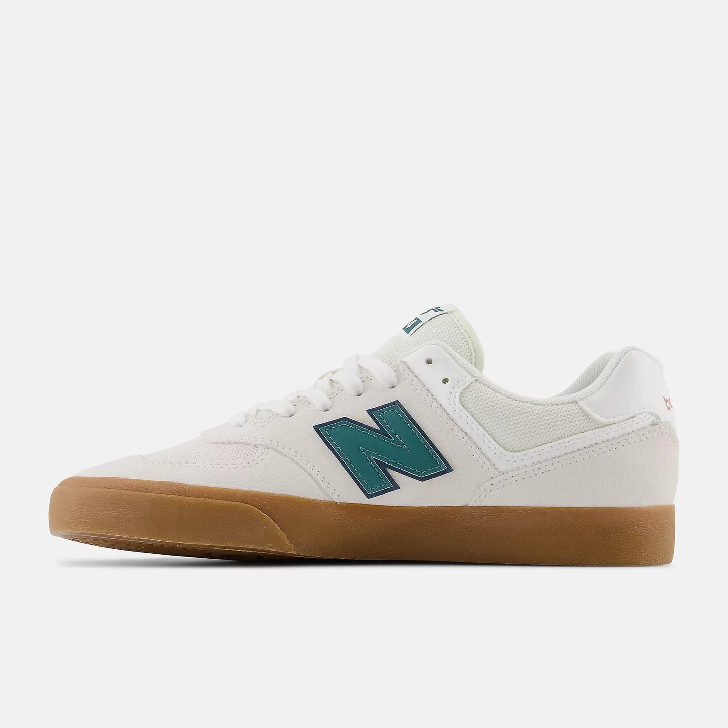 New Balance Shoes Numeric 574 Vulc - Sea Salt/Teal - Bow Shock Marketplace