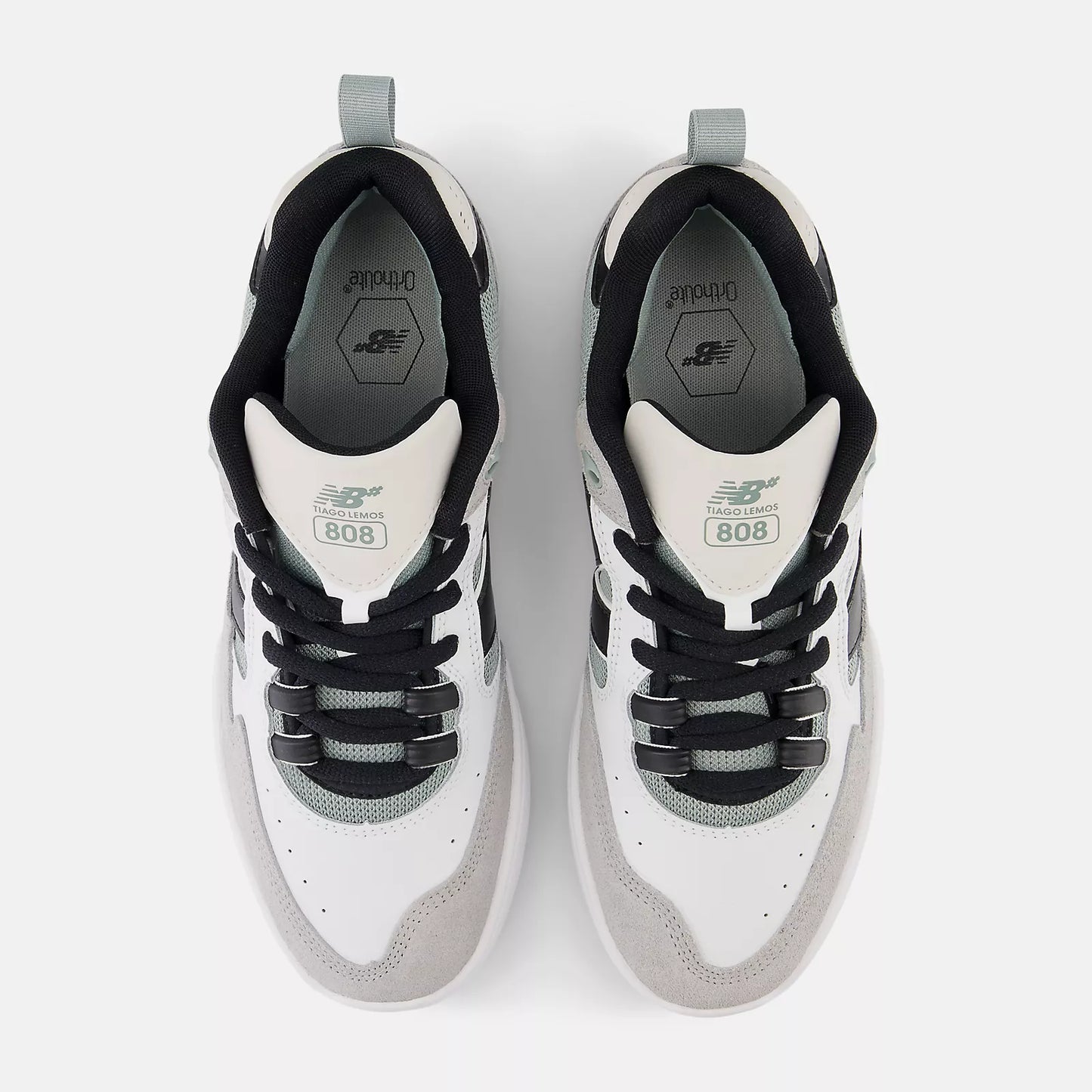 New Balance Shoes Numeric Tiago Lemos 808 - Grey/Black - Bow Shock Marketplace