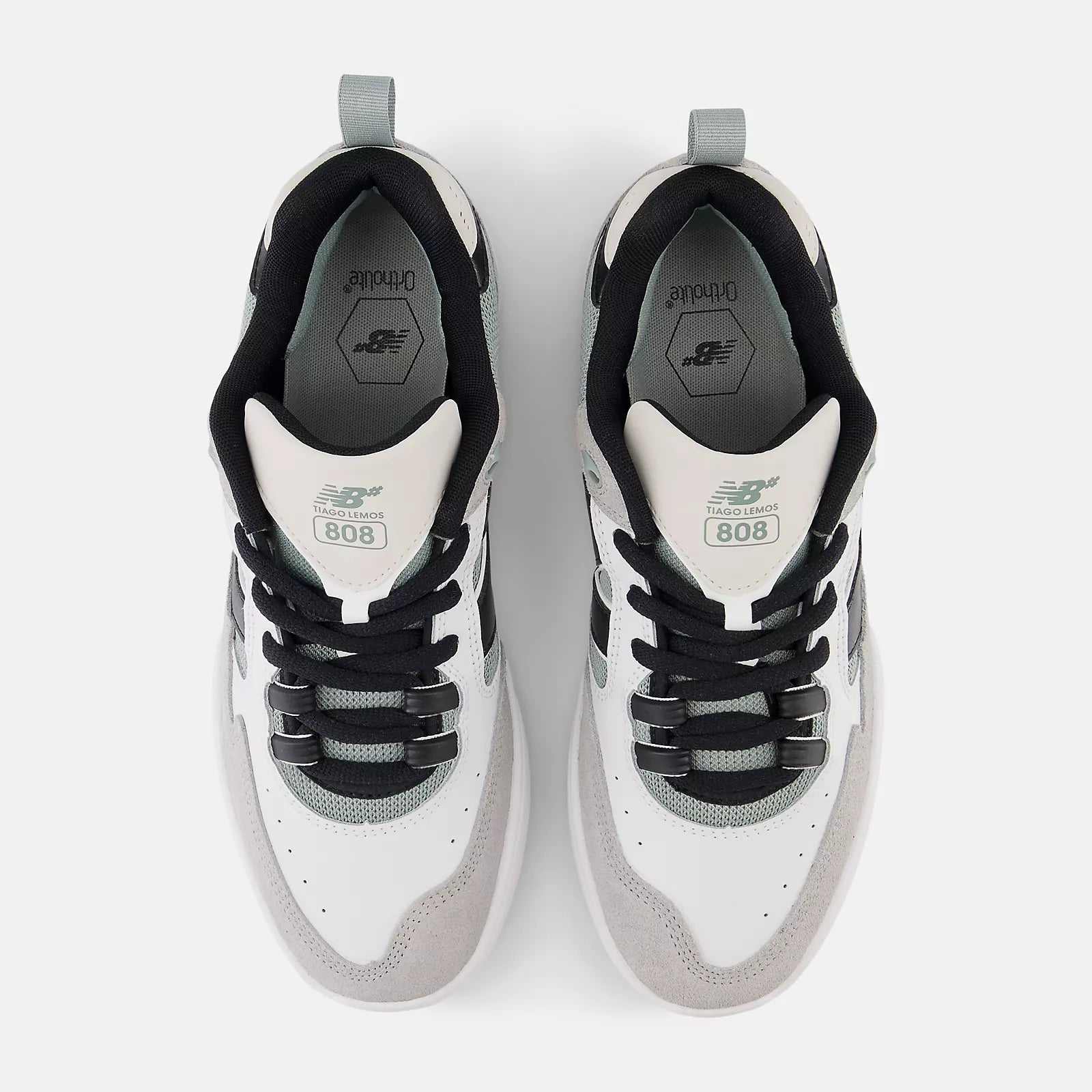 New Balance Shoes Numeric Tiago Lemos 808 - Grey/Black - Bow Shock Marketplace