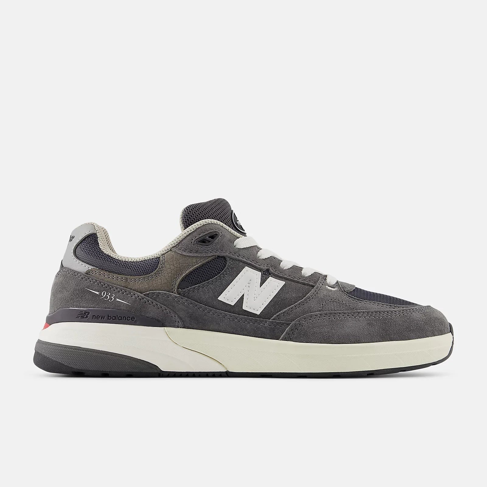 New Balance Shoes Numeric Andrew Reynolds 933 - Dark Grey/White - Bow Shock Marketplace
