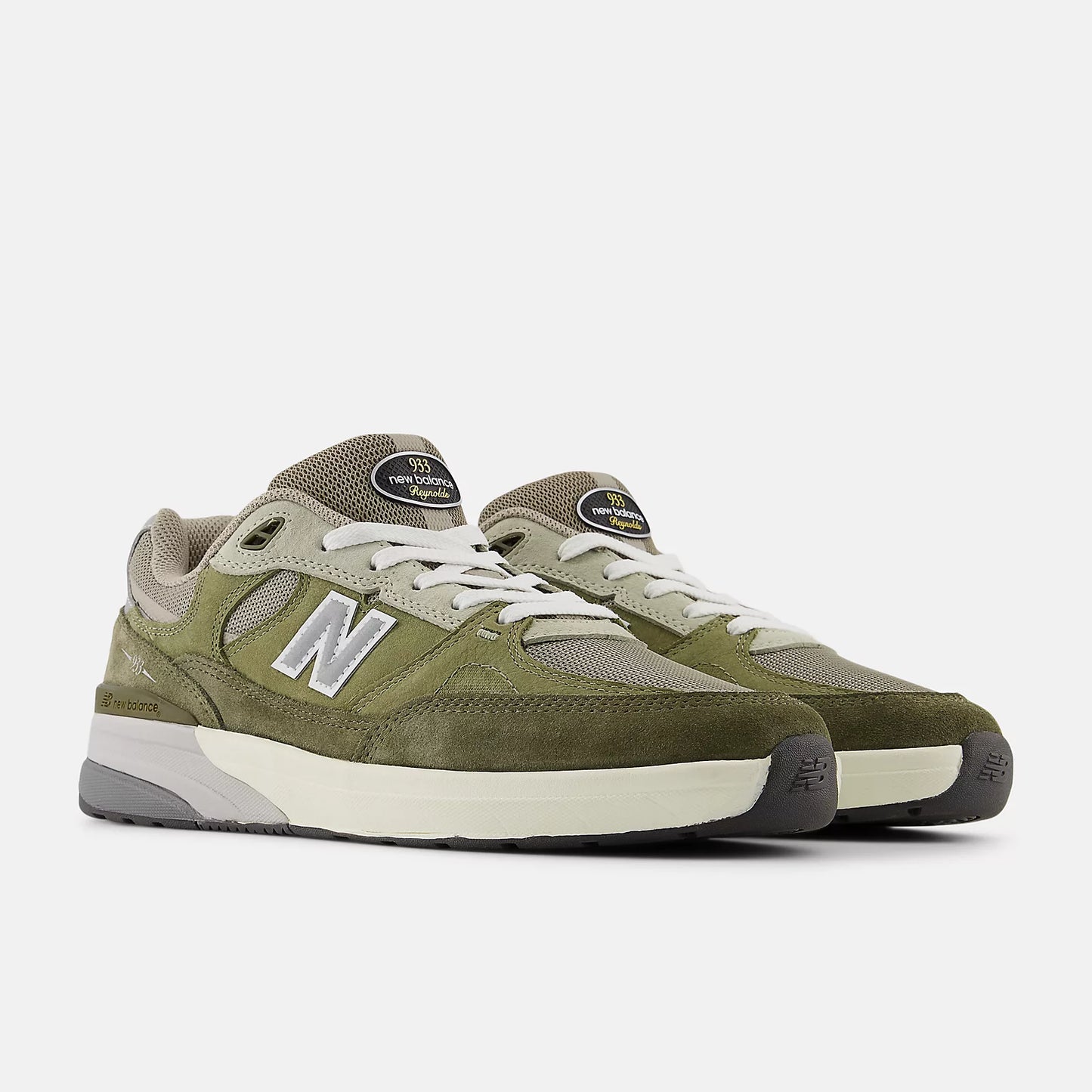 New Balance Shoes Numeric Andrew Reynolds 933 - Olivine/Dark Olivine - Bow Shock Marketplace