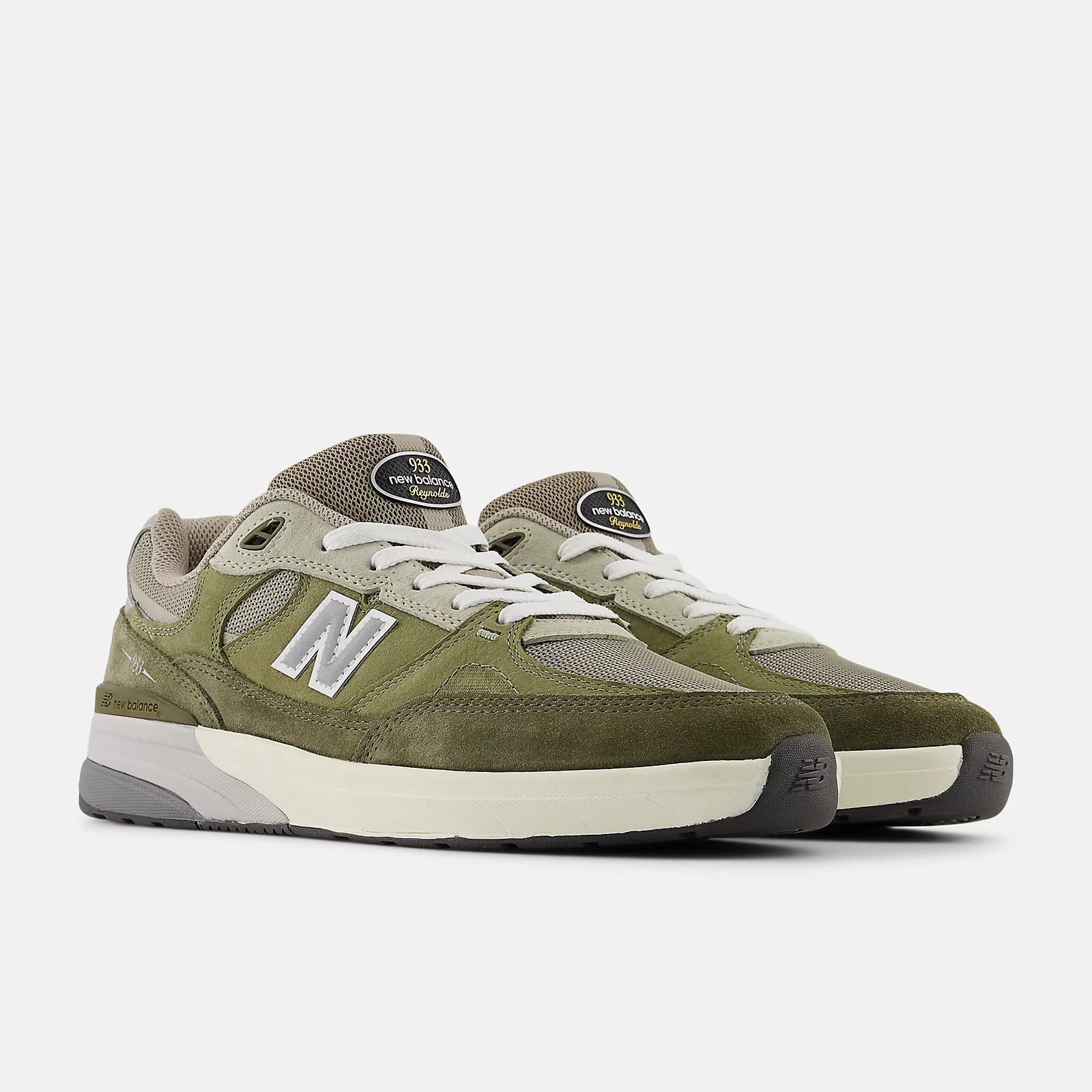 New Balance Shoes Numeric Andrew Reynolds 933 - Olivine/Dark Olivine - Bow Shock Marketplace