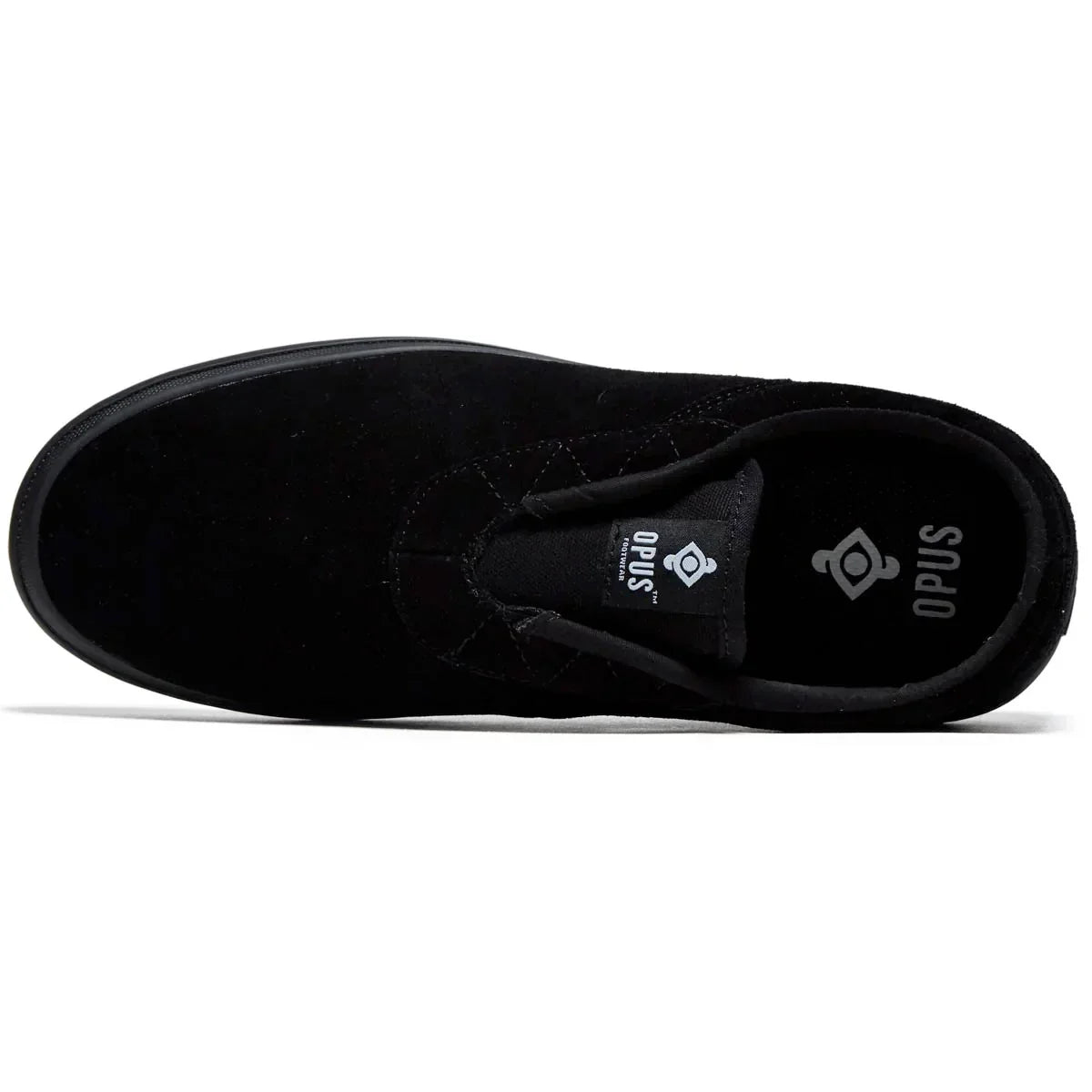 Opus Honey Slip - Vulc - Black Suede / Black