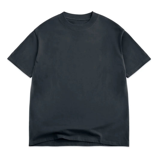 Cotton Collective Oversized Box 7.5 Oz. Vintage Black Wash S/s Shirt