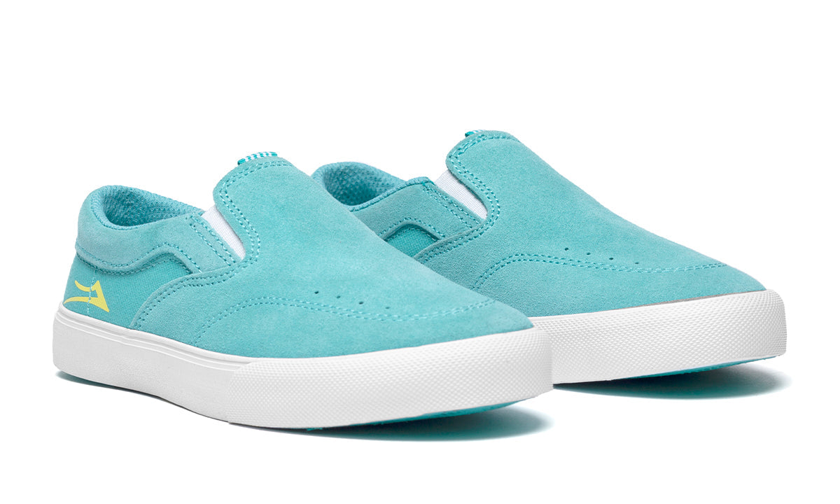 Lakai Shoes Owen Kids - Teal Suede - Bow Shock Marketplace