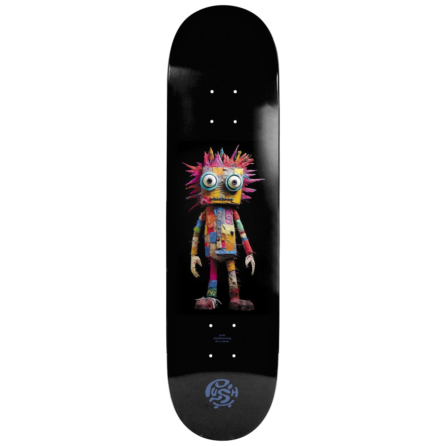 PUSH "RAG DOLL GUY" 8" IN-COMPLETE SKATEBOARD