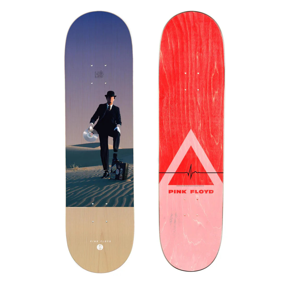 Habitat Pink Floyd Invisible Man Skateboard Deck - 8.25″ Assorted - Bow Shock Marketplace