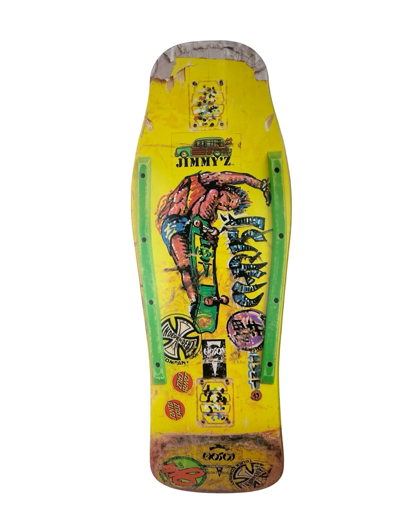 Hosoi Painted Air Skateboard Deck - 10.5″ - Bow Shock Marketplace