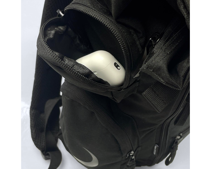 Ground Control Rolltop Backpack - Black - Bow Shock Marketplace