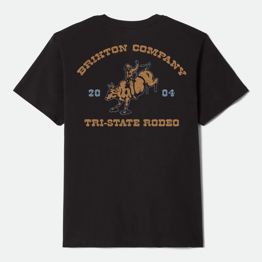 Brixton Danforth Black Standard S/s Shirt
