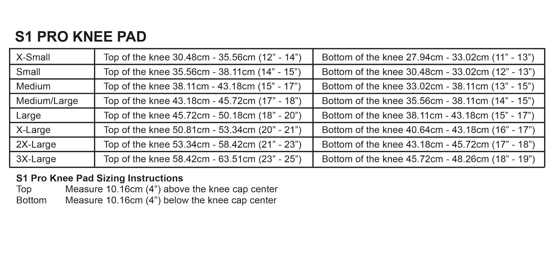 S1 Pro Knee Pads Gen 4 - 32mm Thickness - Bow Shock Marketplace