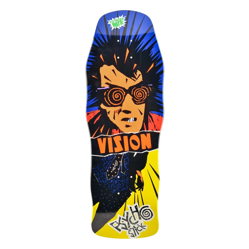 Vision Psycho Stick Modern Concave 10" Skateboard Deck - Bow Shock Marketplace