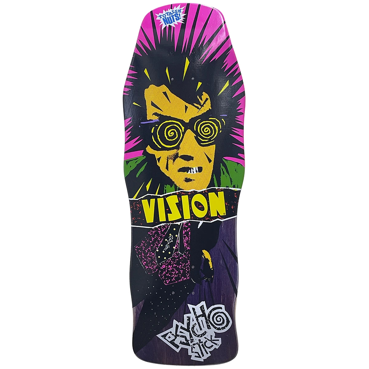 Vision Psycho Stick Modern Concave 10" Skateboard Deck - Bow Shock Marketplace