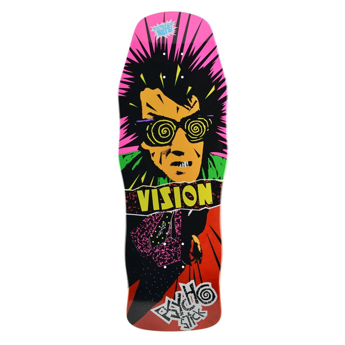 Vision Psycho Stick Modern Concave 10" Skateboard Deck - Bow Shock Marketplace