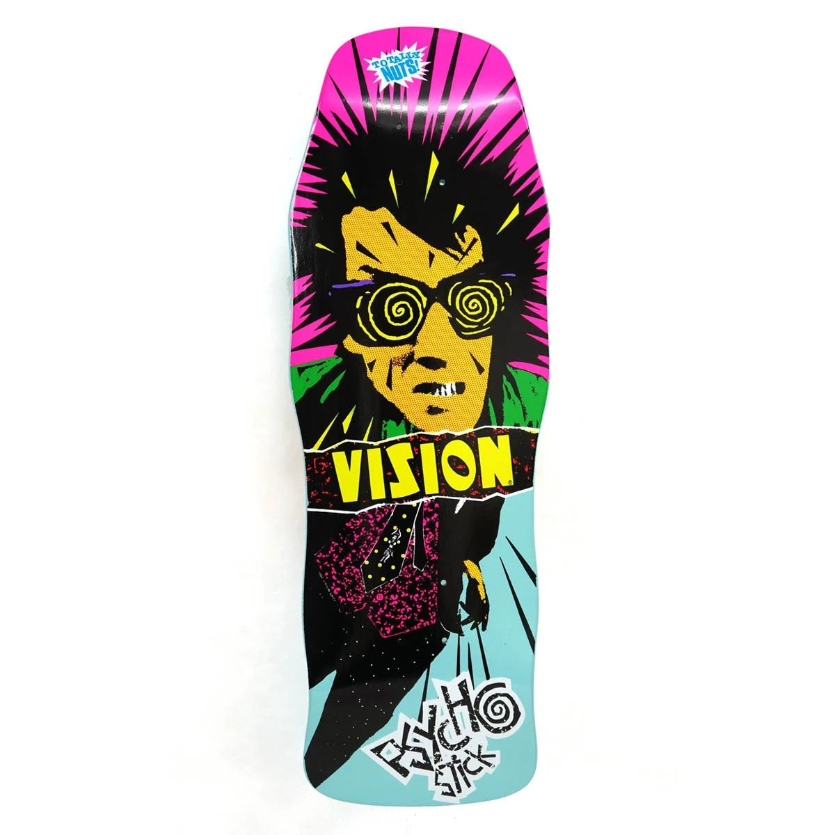Vision Psycho Stick Modern Concave 10" Skateboard Deck - Bow Shock Marketplace
