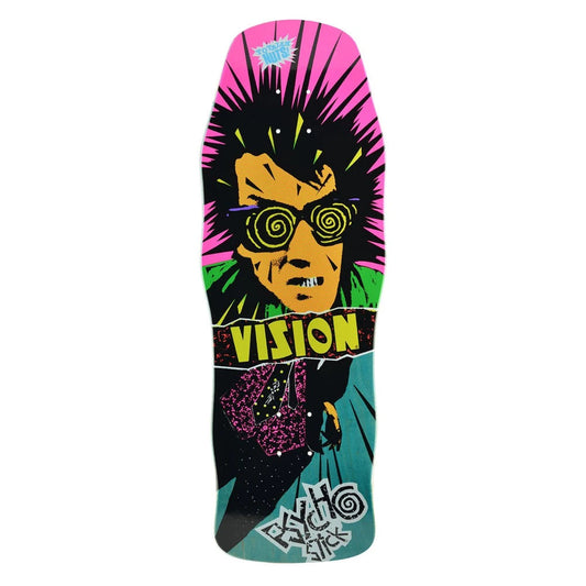 Vision Psycho Stick Modern Concave 10" Skateboard Deck - Bow Shock Marketplace