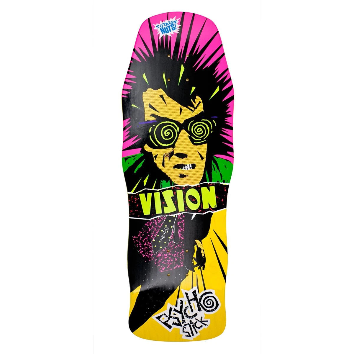 Vision Psycho Stick Modern Concave 10" Skateboard Deck - Bow Shock Marketplace