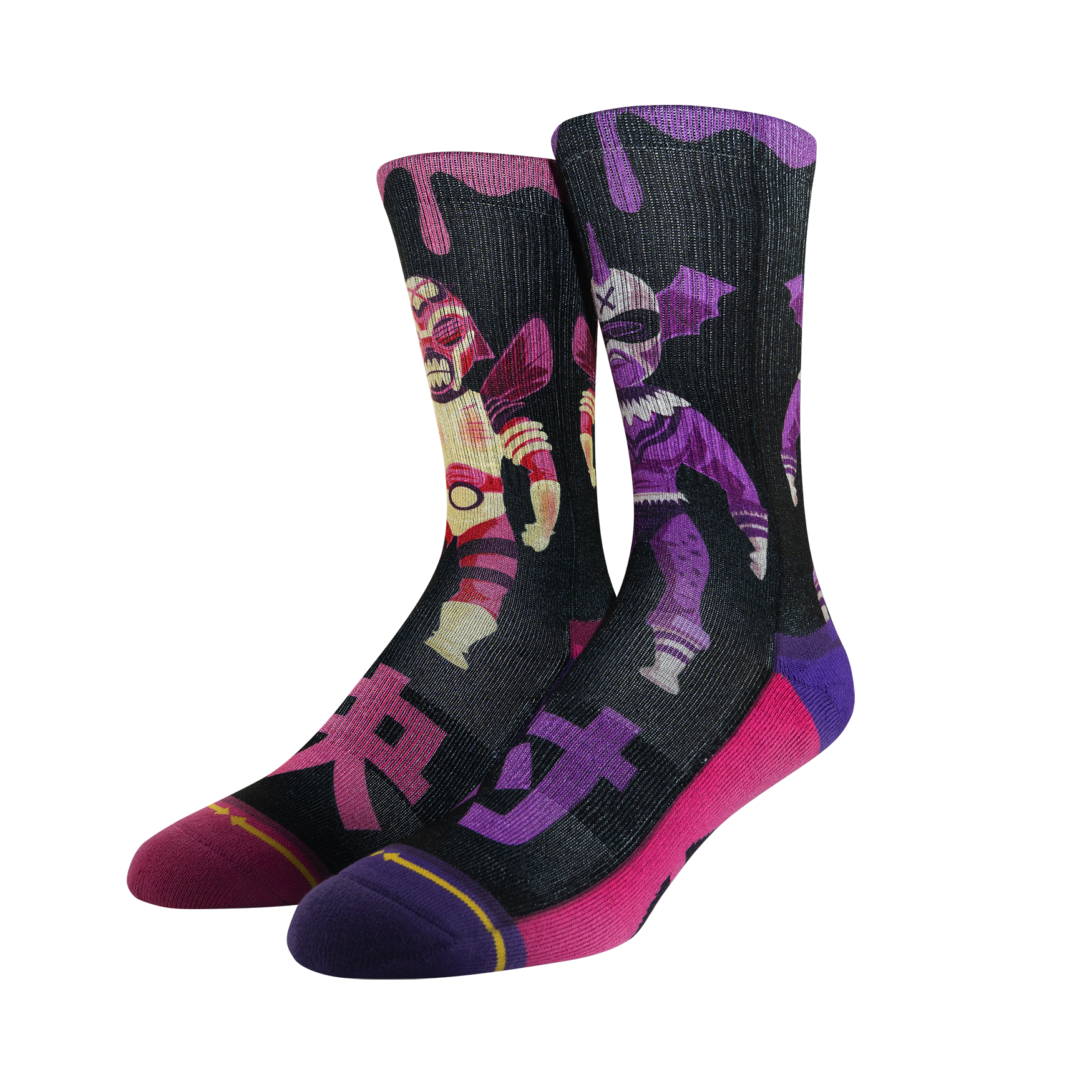Merge4 Brandon Ragnar Epic Duel 1 Crew Socks - Bow Shock Marketplace