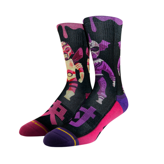 Merge4 Brandon Ragnar Epic Duel 1 Crew Socks - Bow Shock Marketplace