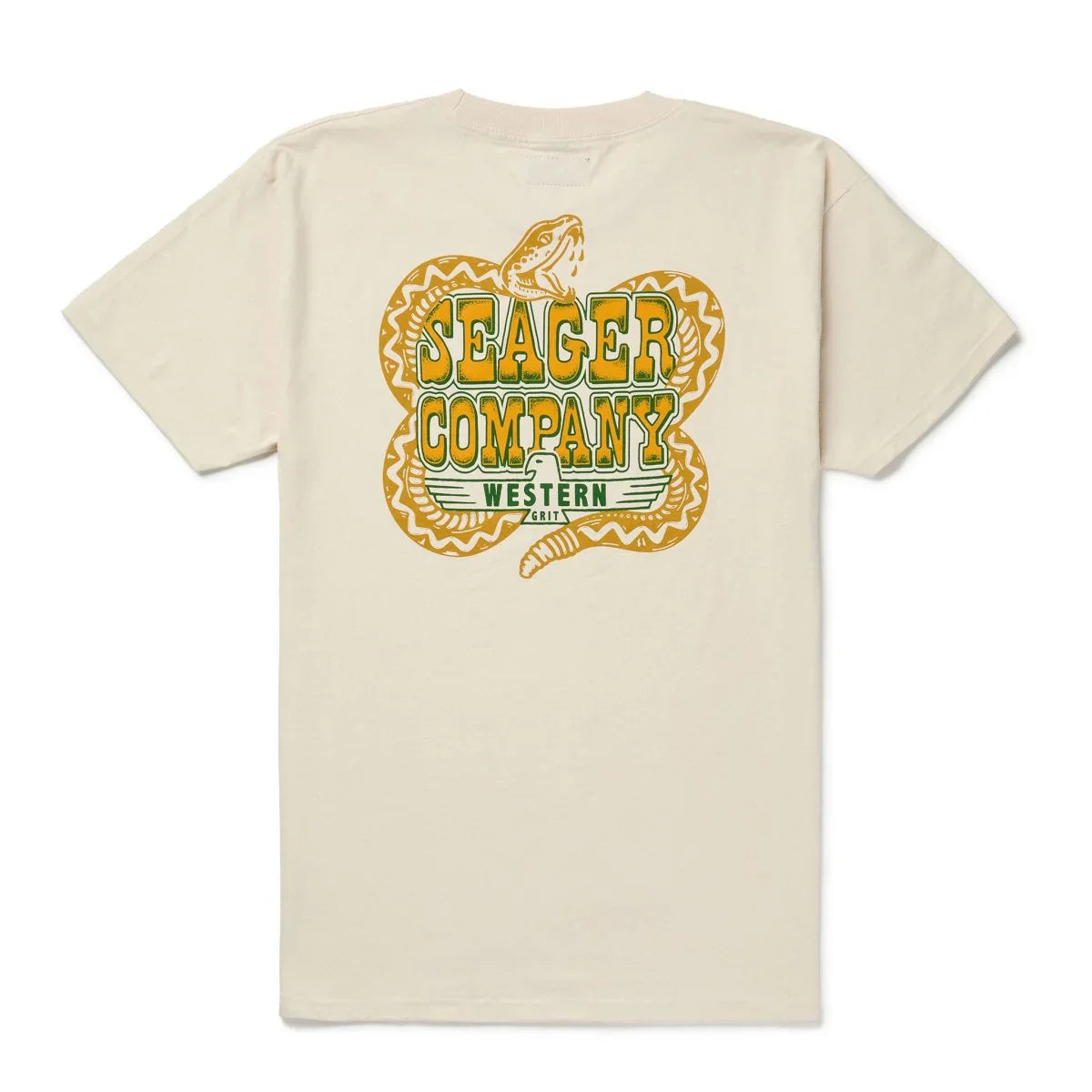 Seager Rattler Vintage White S/s Shirt