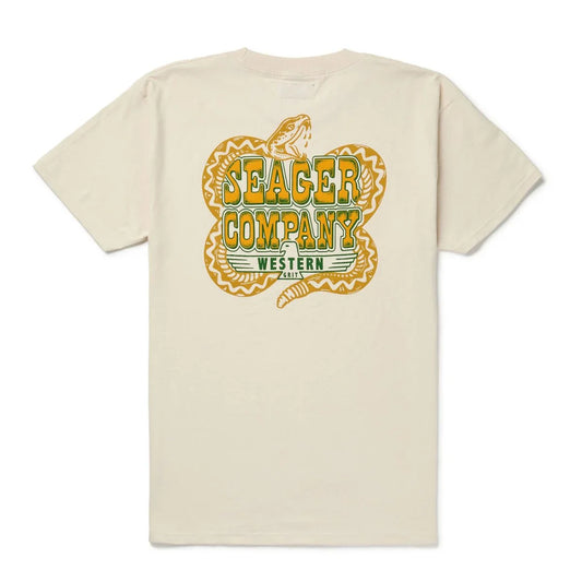 Seager Rattler Vintage White S/s Shirt