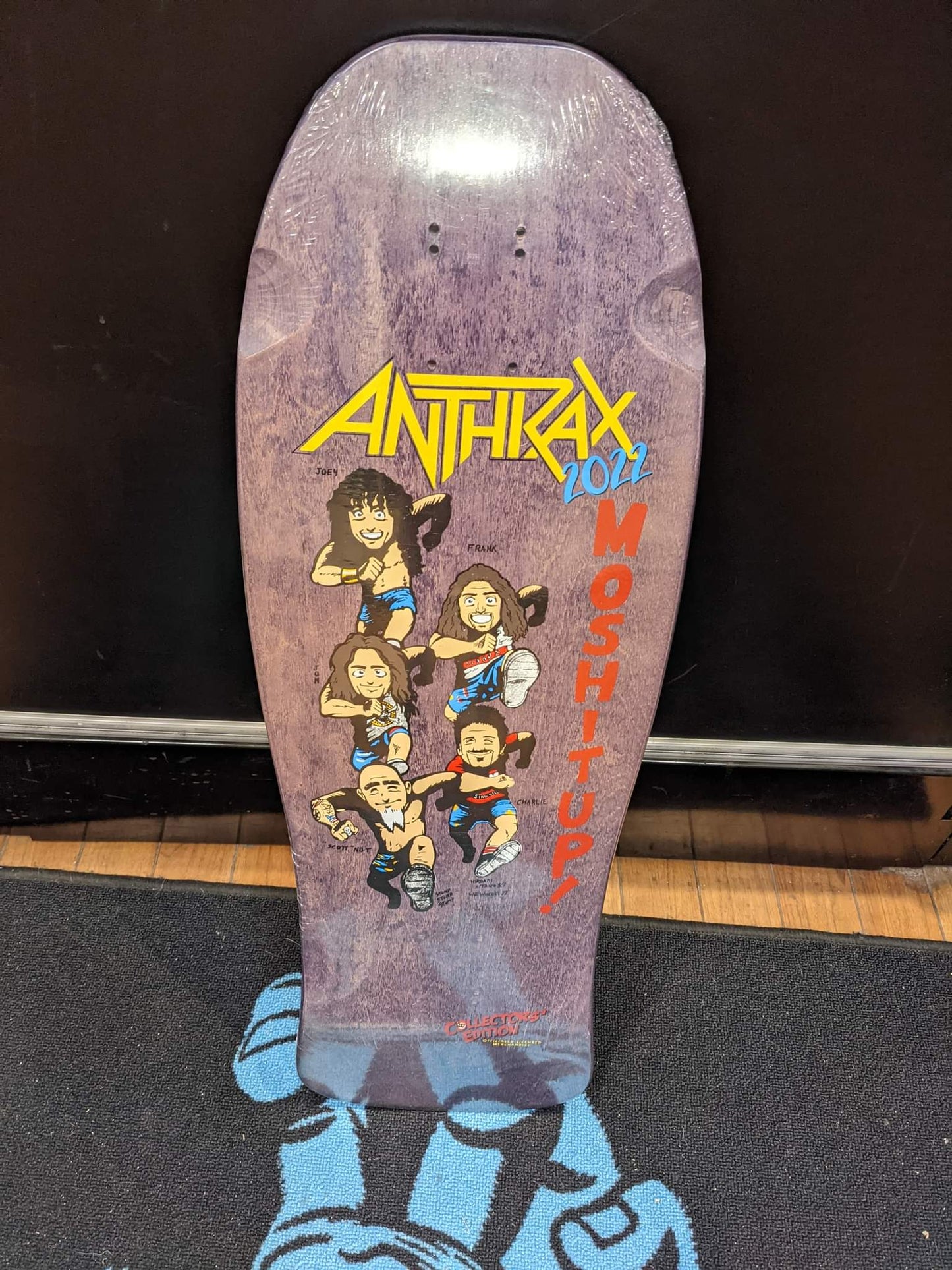 Brand-X Anthrax 2022 Skateboard Deck *Dark Slide Exclusive Colorway LTD of 25 - Bow Shock Marketplace