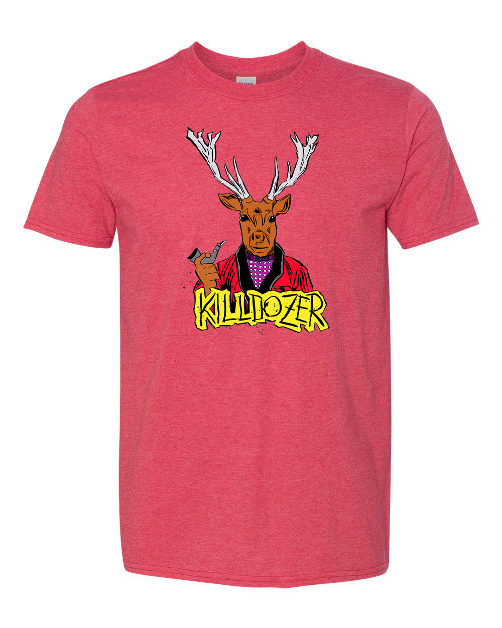KILLDOZER "Mounted" T-Shirt Design by Brian Walsby - Bow Shock Marketplace
