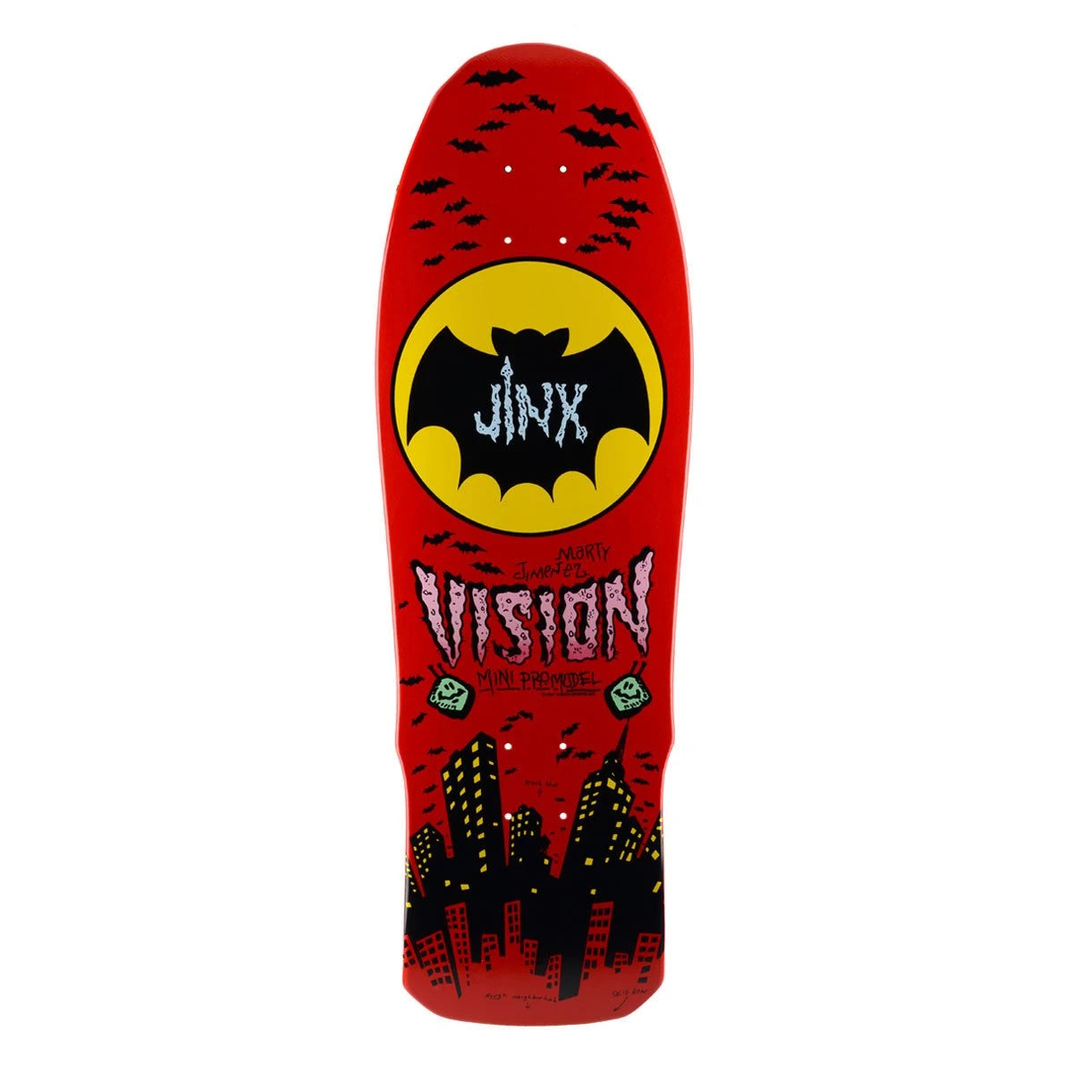 Vision Jinx Mini 9.5" Skateboard Deck - Bow Shock Marketplace
