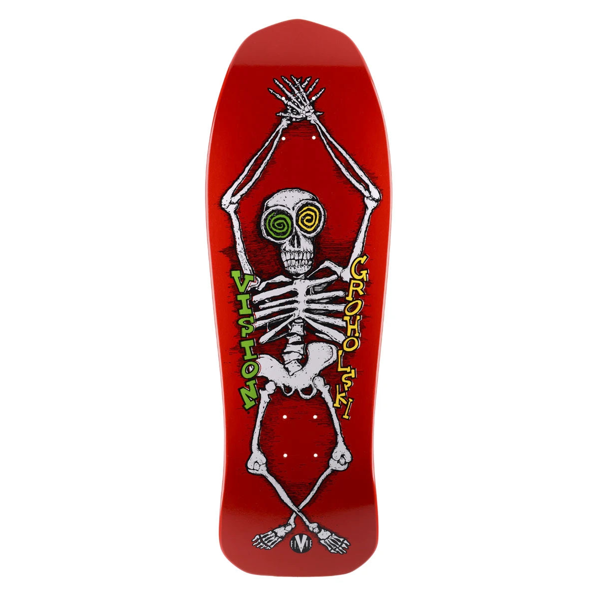 Vision Groholski Skeleton 10.25" Skateboard Deck - Bow Shock Marketplace