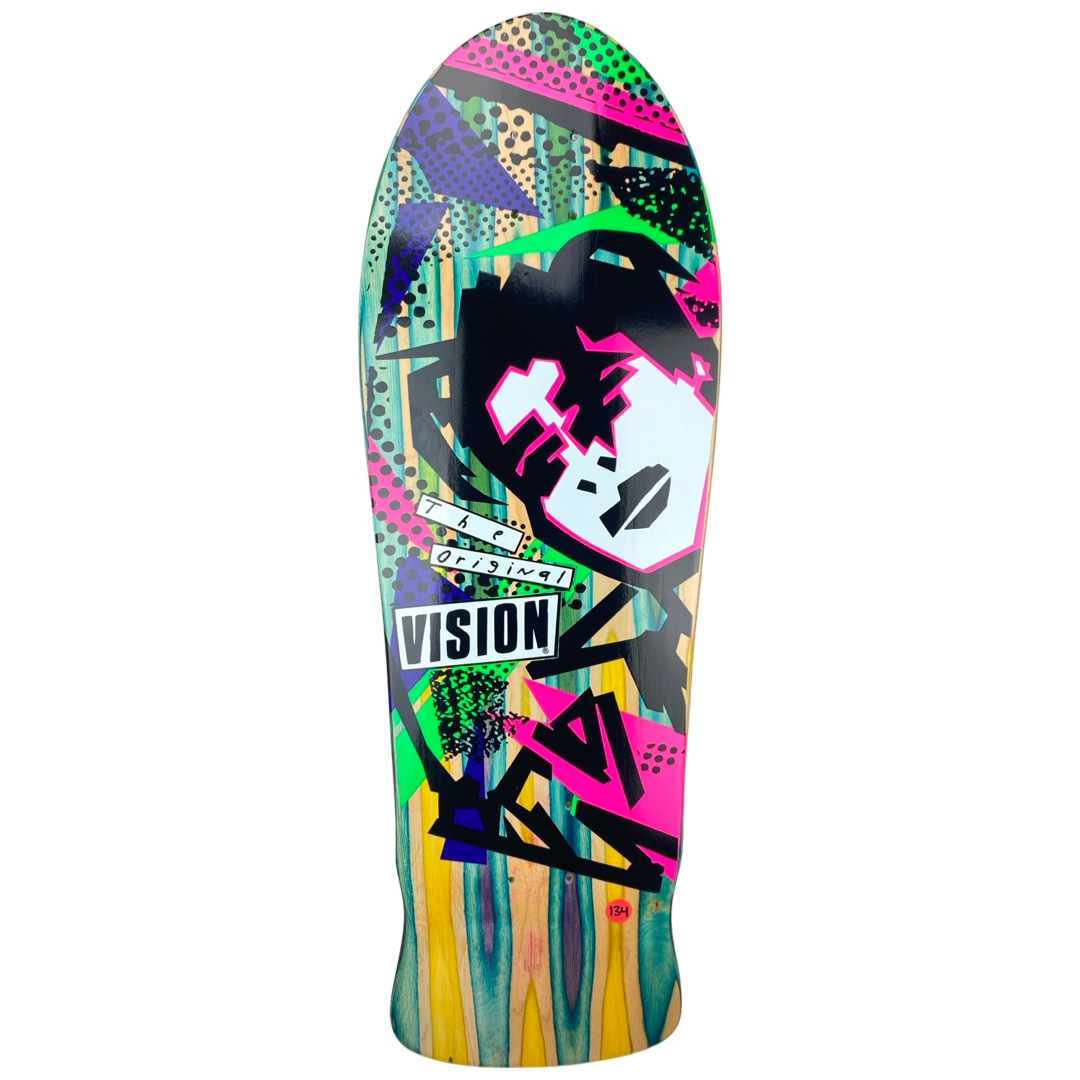 Vision Mark Gonzales Original MG LTD Swirl 10" Skateboard Deck