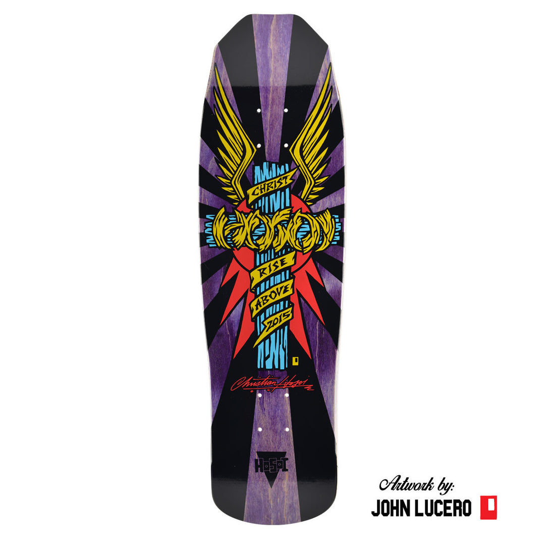 Hosoi Wings 9" Skateboard Deck - Art by John Lucero