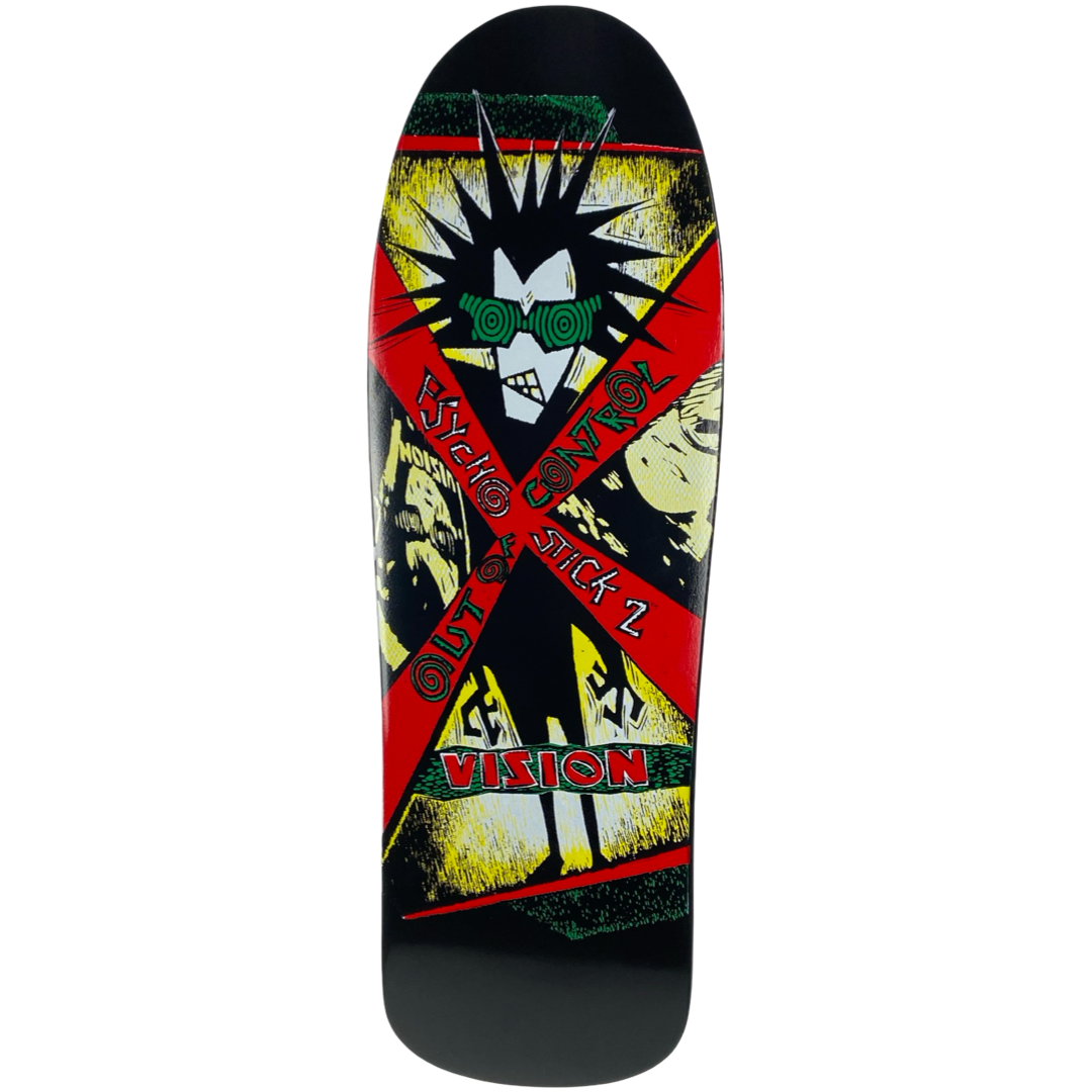 Vision Psycho Stick 2 10" Skateboard Deck