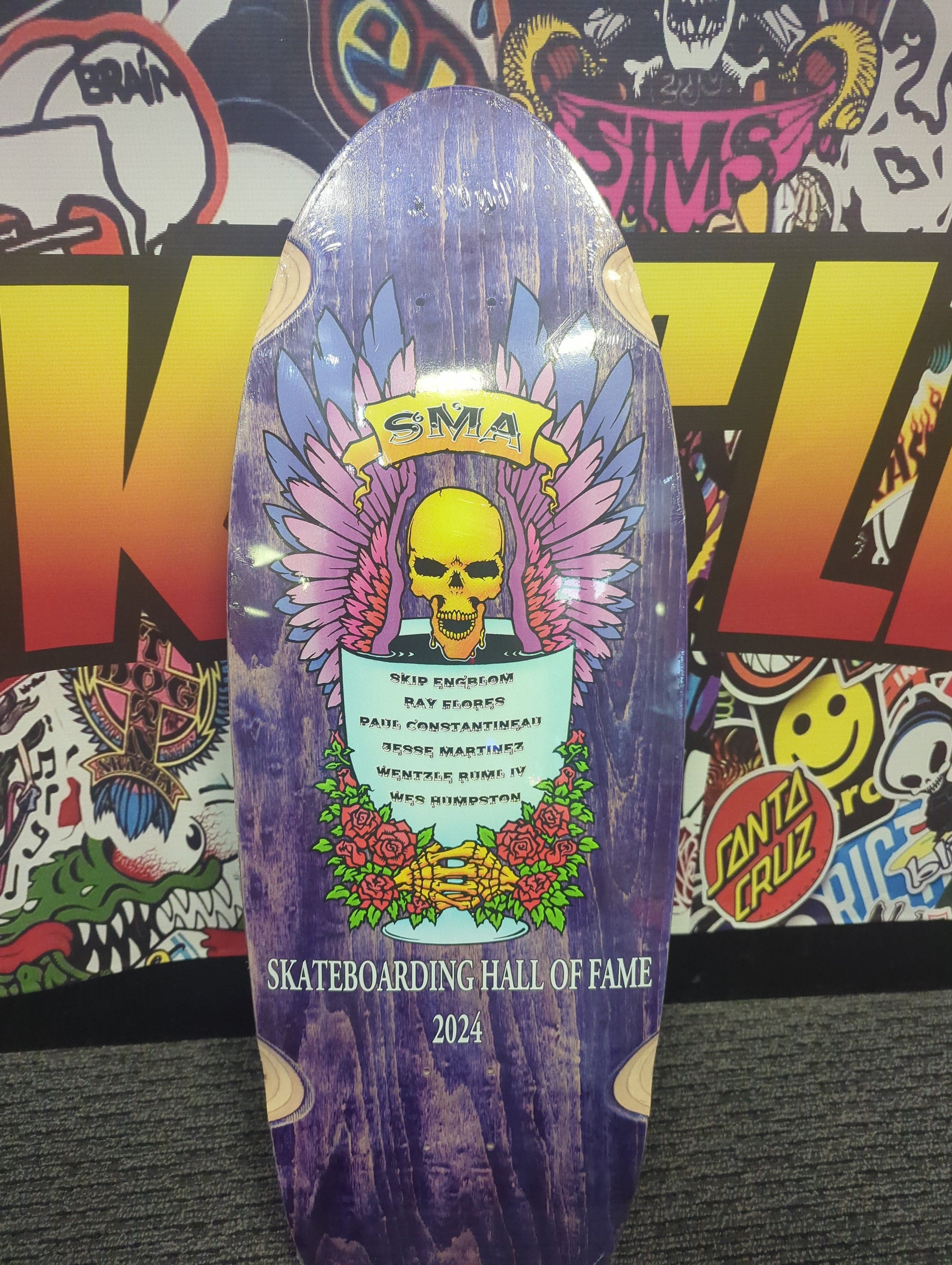 SMA SHOF LTD Skateboard Deck Wes Humpston - Bow Shock Marketplace