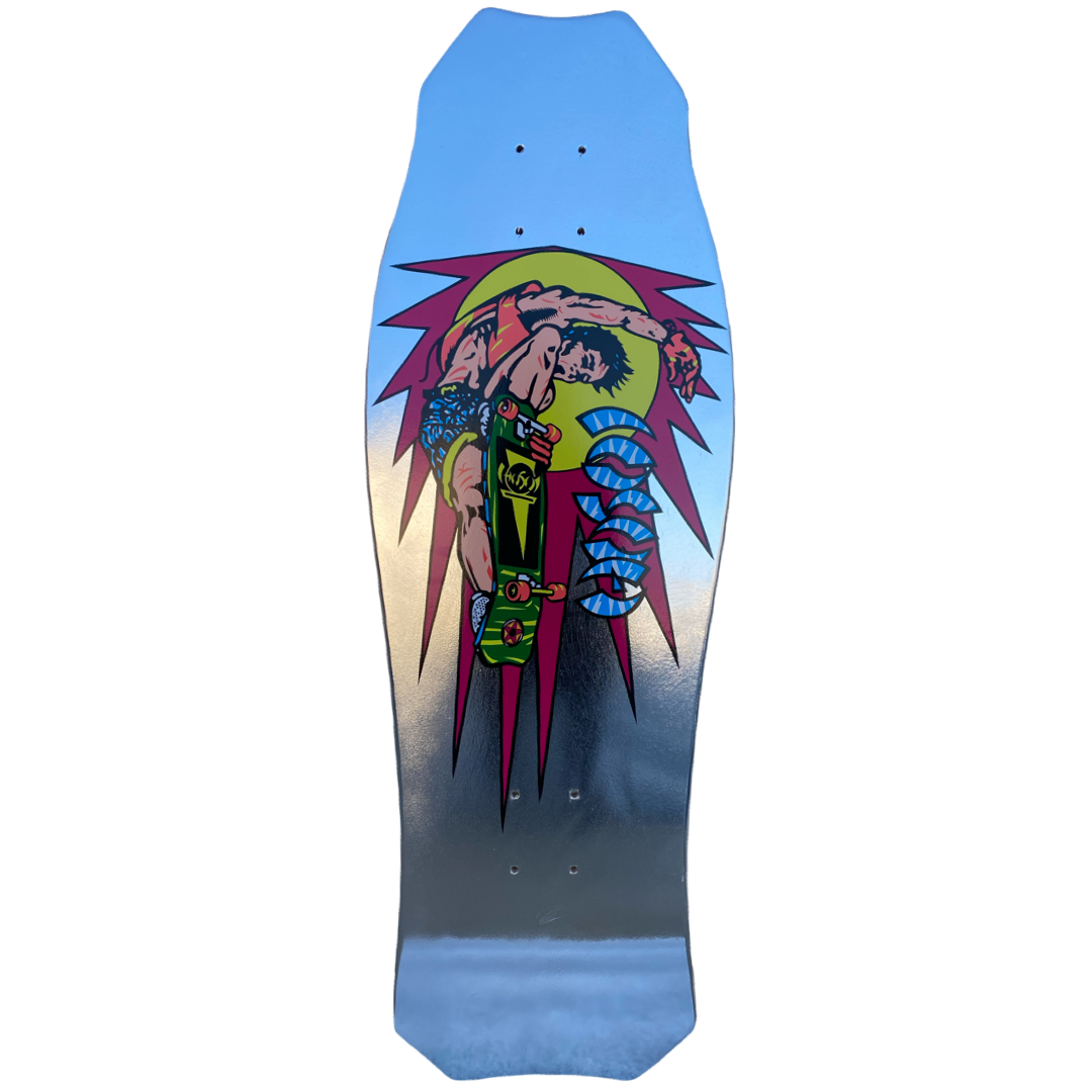 Hosoi Rocket Air LTD Silver Foil 10.25" Skateboard Deck