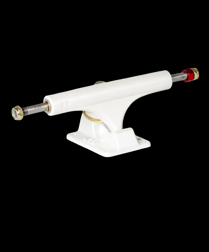 Ace AF1 Satin White w/ Gold Hardware Skateboard Trucks (Set of 2)