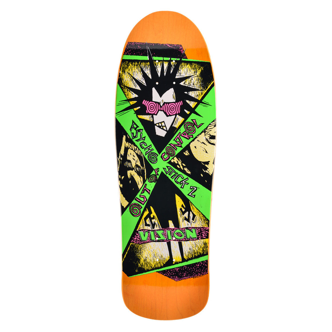 Vision Psycho Stick 2 10" Skateboard Deck