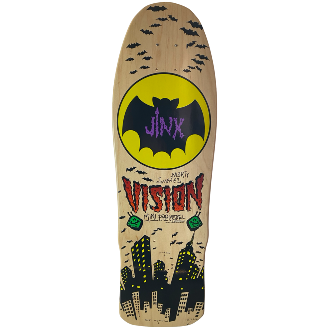 Vision Marty "Jinx" Jimenez Jinx Mini 9.5" Skateboard Deck