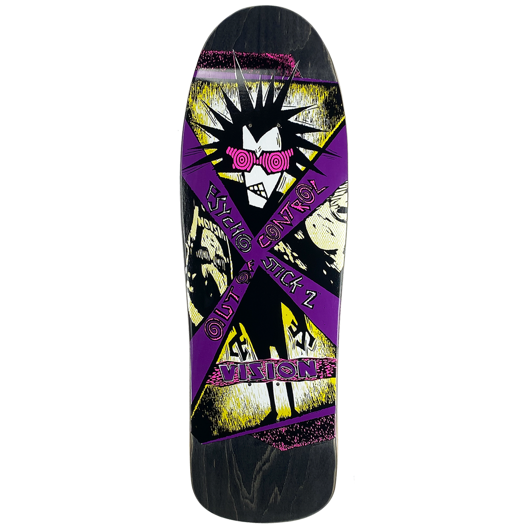 Vision Psycho Stick 2 10" Skateboard Deck