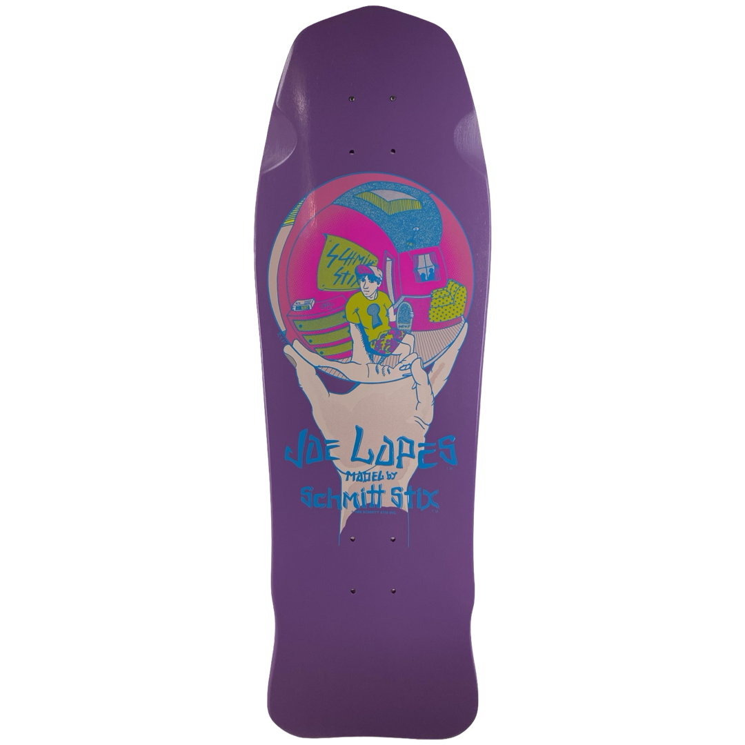 Schmitt Stix Joe Lopes Crystal Ball 9.875" Skateboard Deck