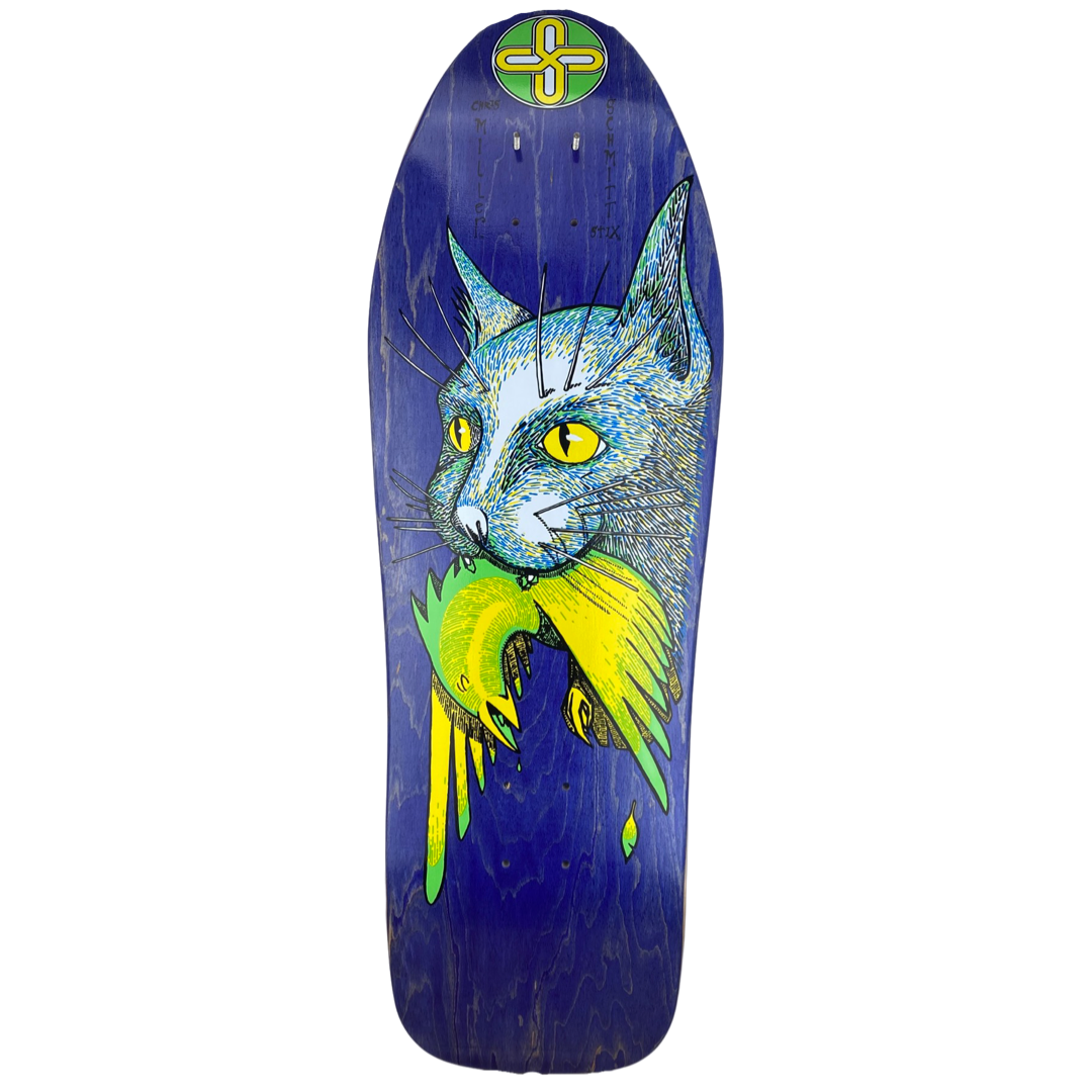 Schmitt Stix Chris Miller Bird in the Mouth 10" Skateboard Deck
