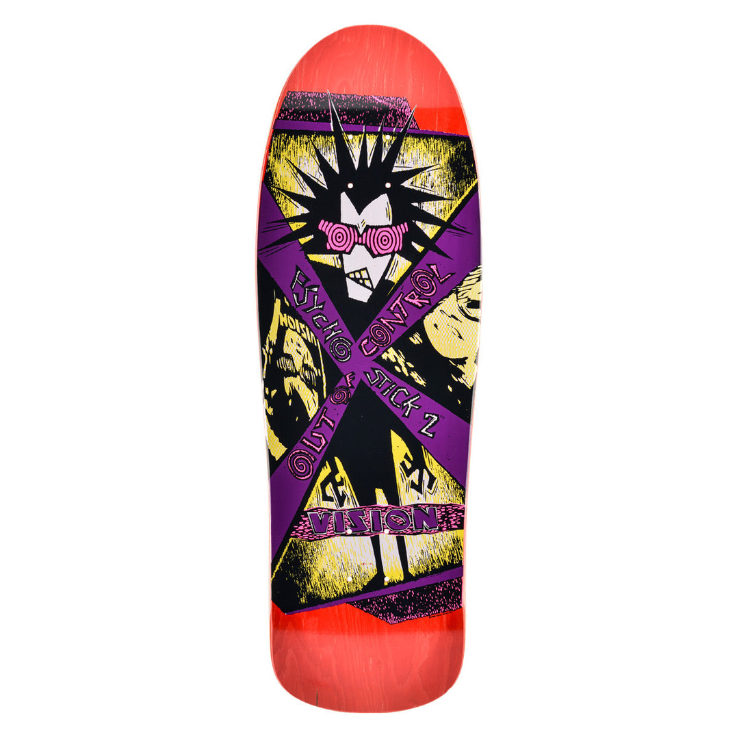 Vision Psycho Stick 2 10" Skateboard Deck