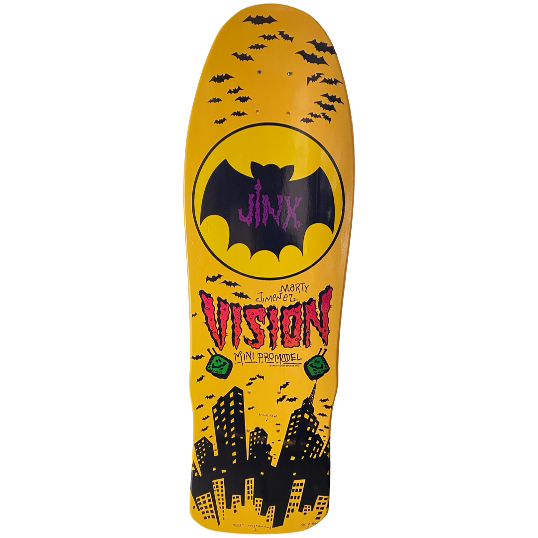 Vision Marty "Jinx" Jimenez Jinx Mini 9.5" Skateboard Deck