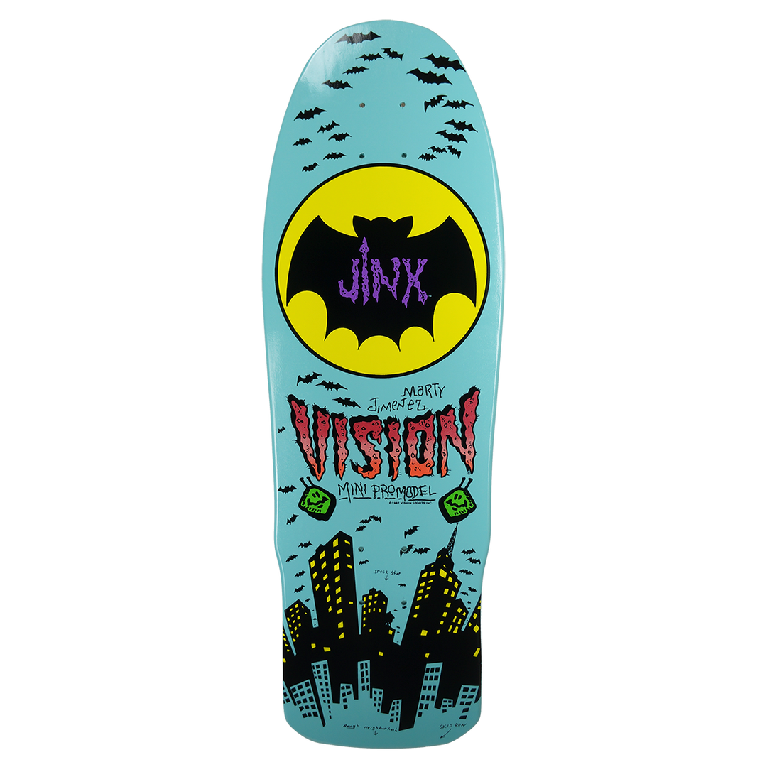Vision Marty "Jinx" Jimenez Jinx Mini 9.5" Skateboard Deck