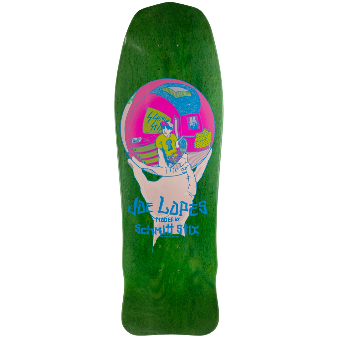 Schmitt Stix Joe Lopes Crystal Ball Modern Concave 10" Skateboard Deck