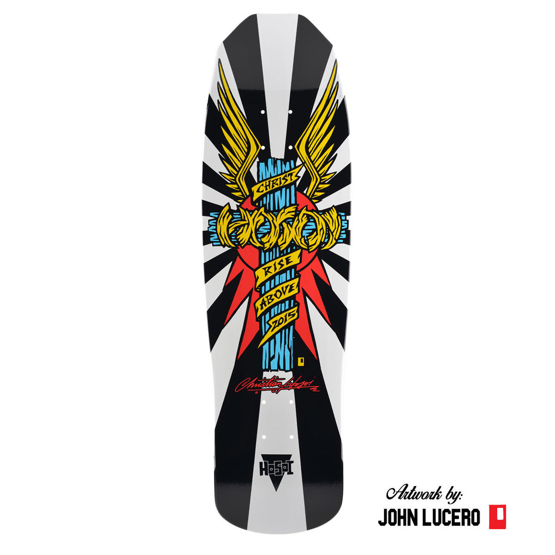Hosoi Wings 9" Skateboard Deck - Art by John Lucero